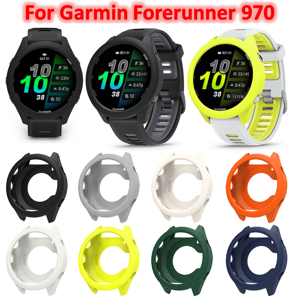 Watch Case Bumper - Capa de silicone para garmin forerunner
