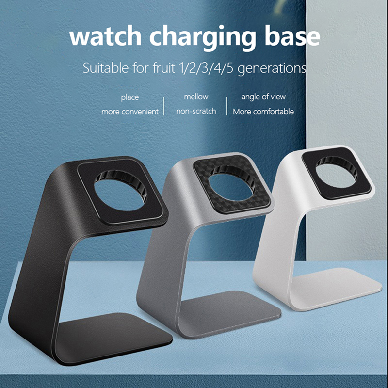 Watch Charging Dock - Liga de alumínio carregador stand titular,