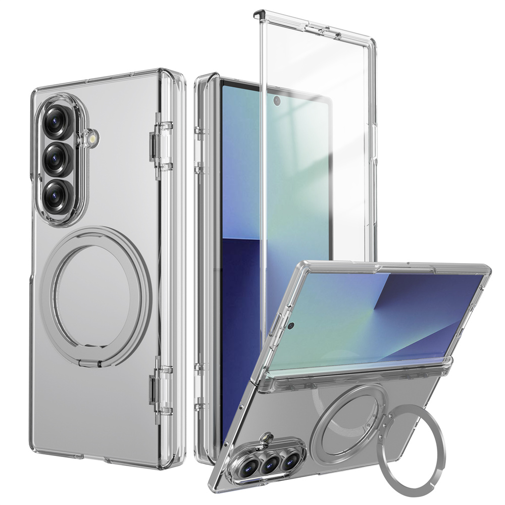 Magnetic Charging Stand - 360 ° Dobradiça magnética rotativa, capa