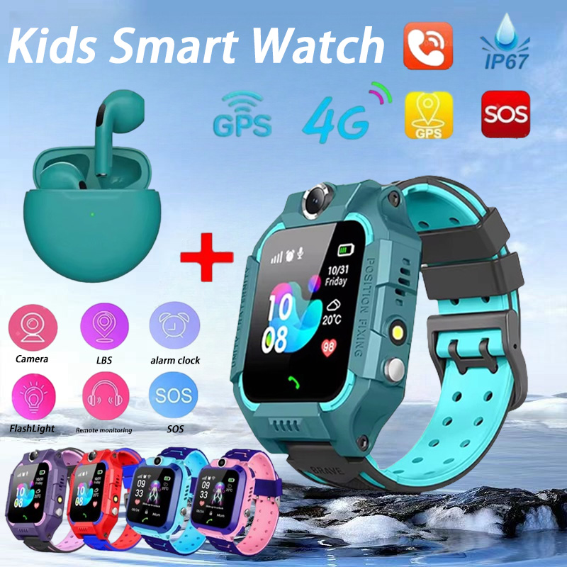 Smartwatch Id - Novas crianças relógio inteligente sos telefone