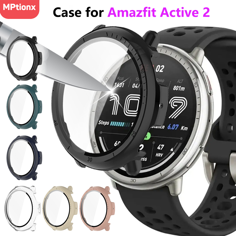 Watch Case Bumper - Vidro temperado + capa para huami