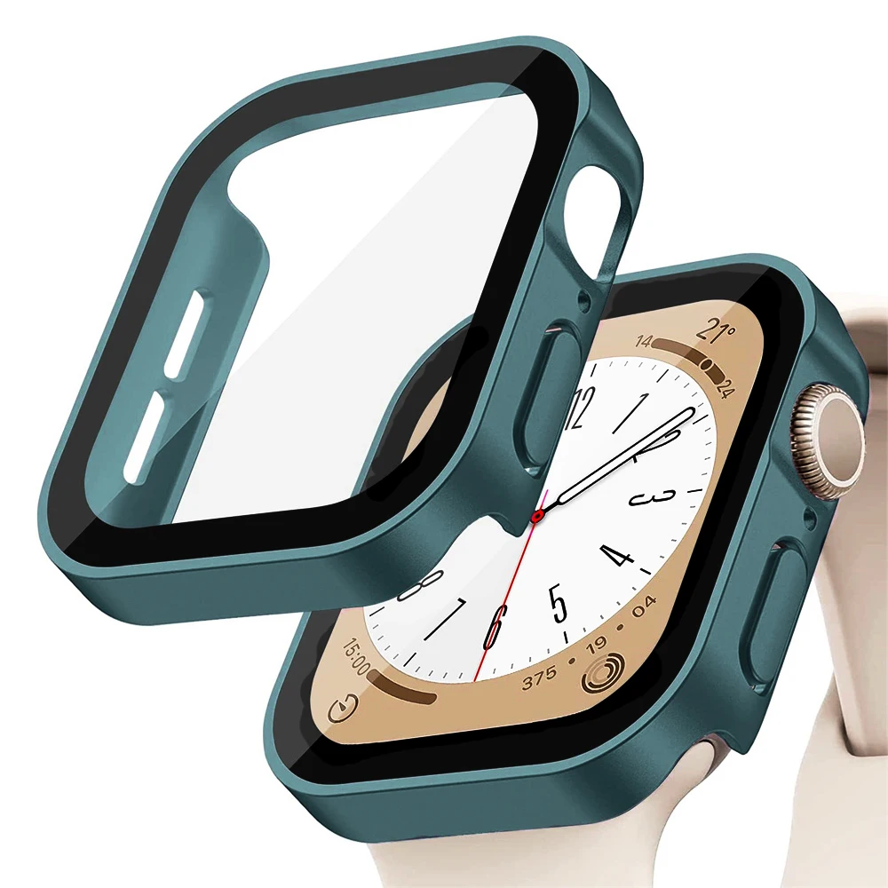 Smartwatch Watch Accessories For Women - Vidro + capa para apple watch