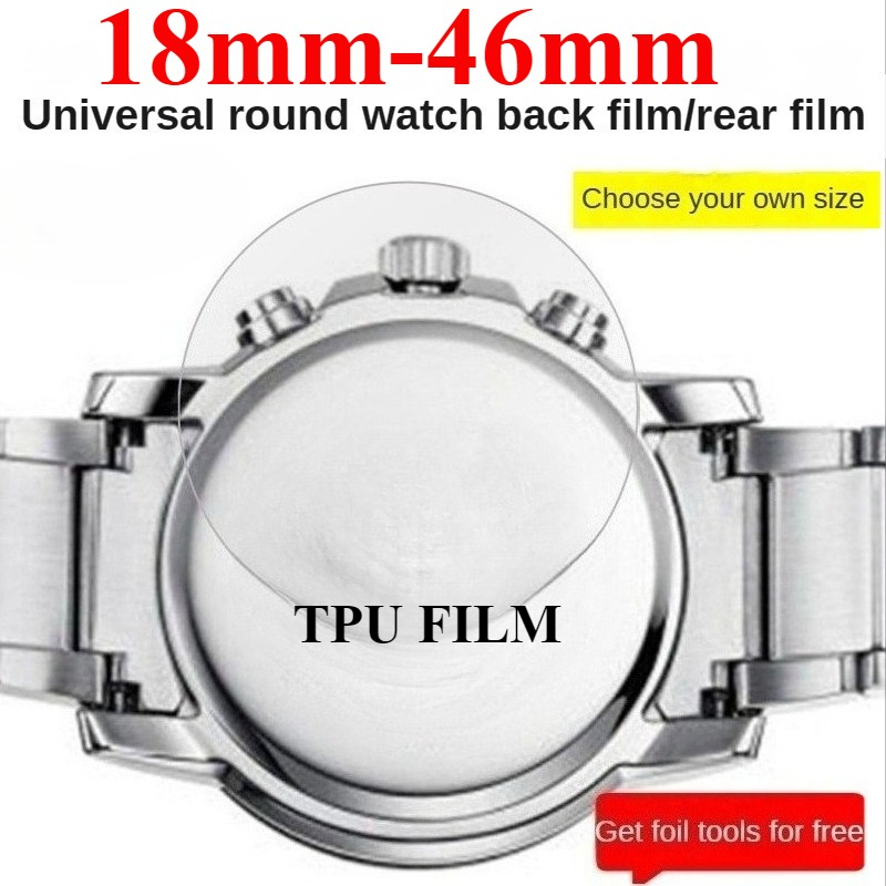 Smartwatch Accessories Inside - 3PCS Película Protetora Redonda para Fundo
