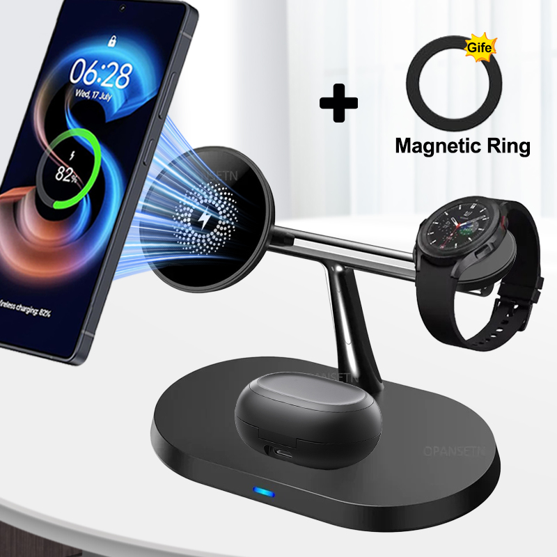 Watch Charging Dock - 3-em-1 carregador magnético sem fio doca
