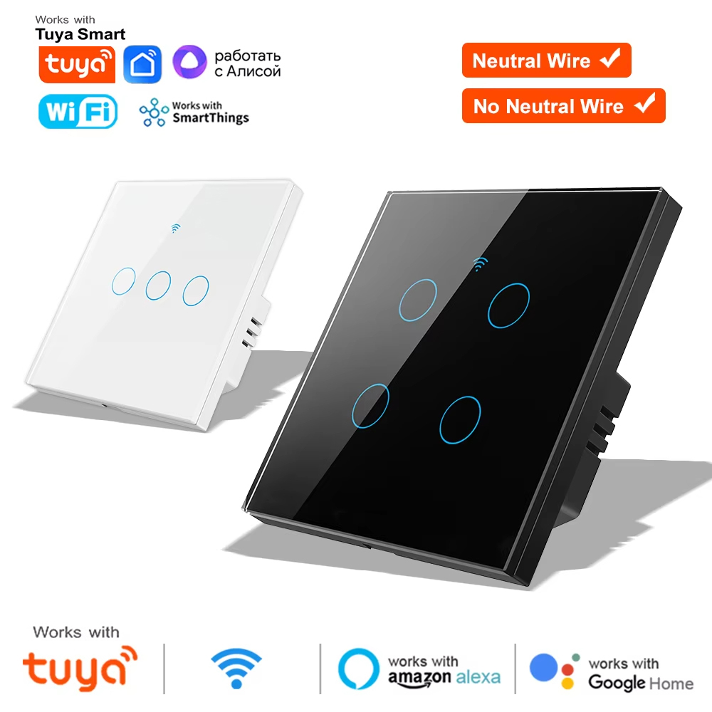 Smart Accessories - Interruptor Inteligente de Parede WiFi RF