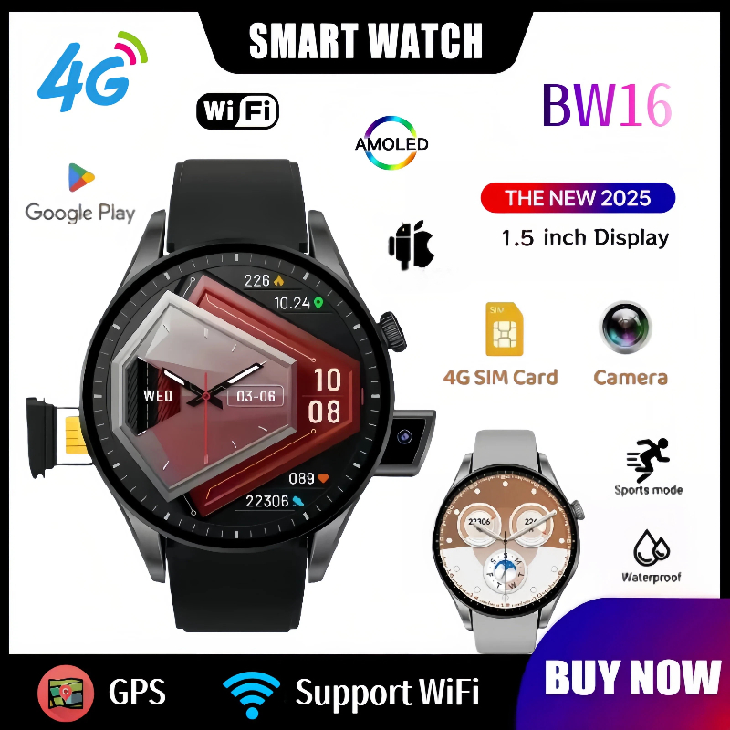 Smartwatch Id - Novo smartwatch 4G BW16: WiFi |