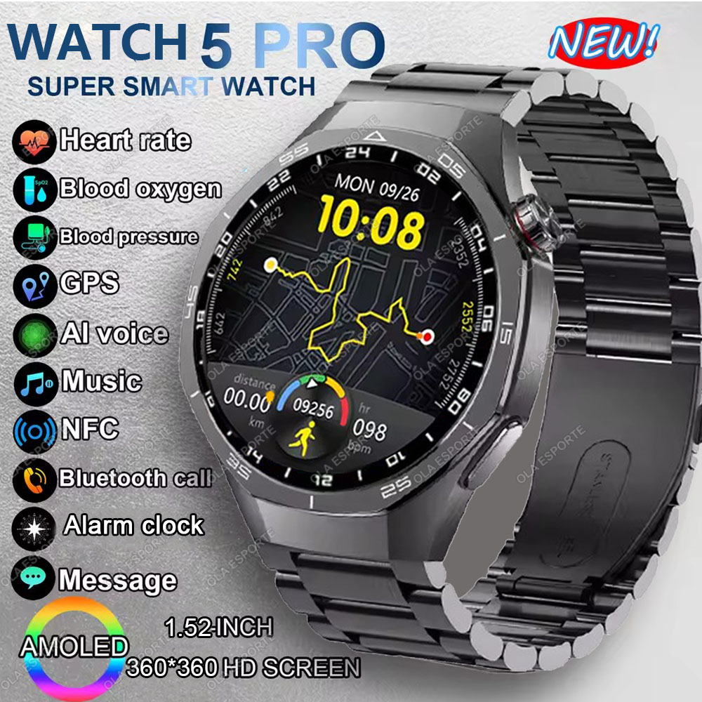 Smartwatch X12 - Novo Relógio Inteligente Watch 5 Pro