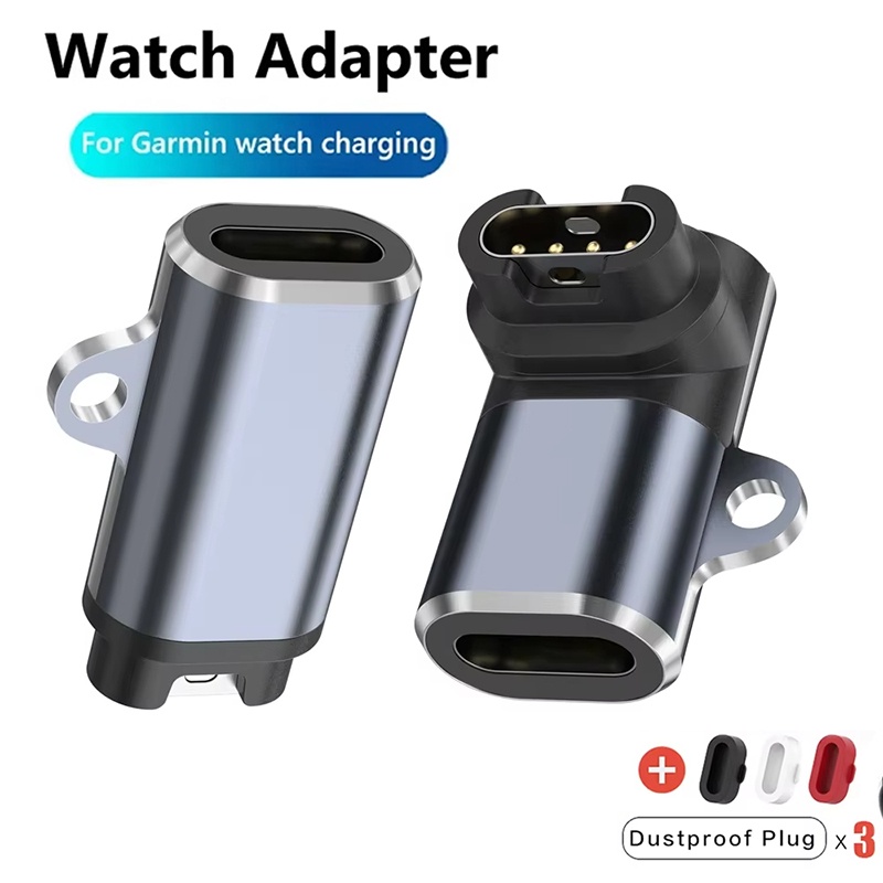 Smartwatch Watch Accessories - Adaptador portátil de carregamento tipo c/micro