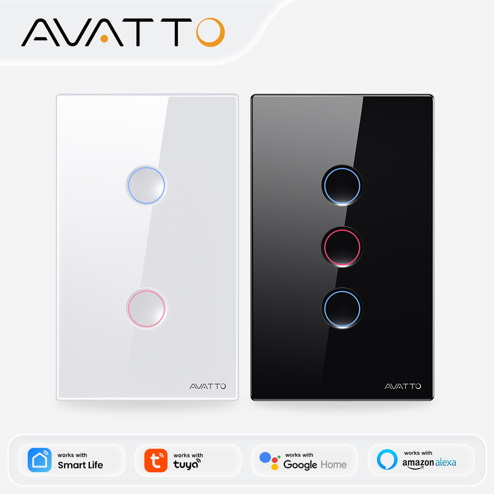 Smart Accessories - AVATTO Interruptor de Luz Inteligente ZigBee