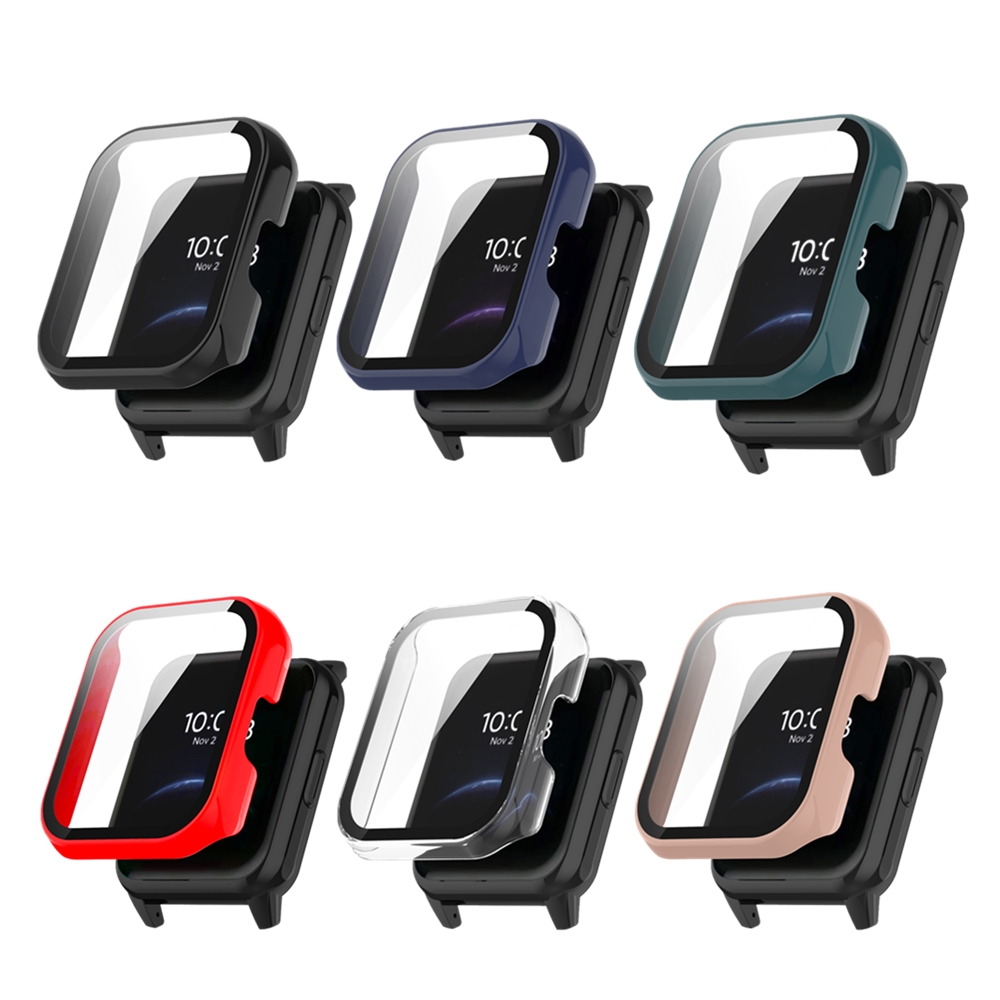 Watch Case Bumper - Vidro + capa para realme watch