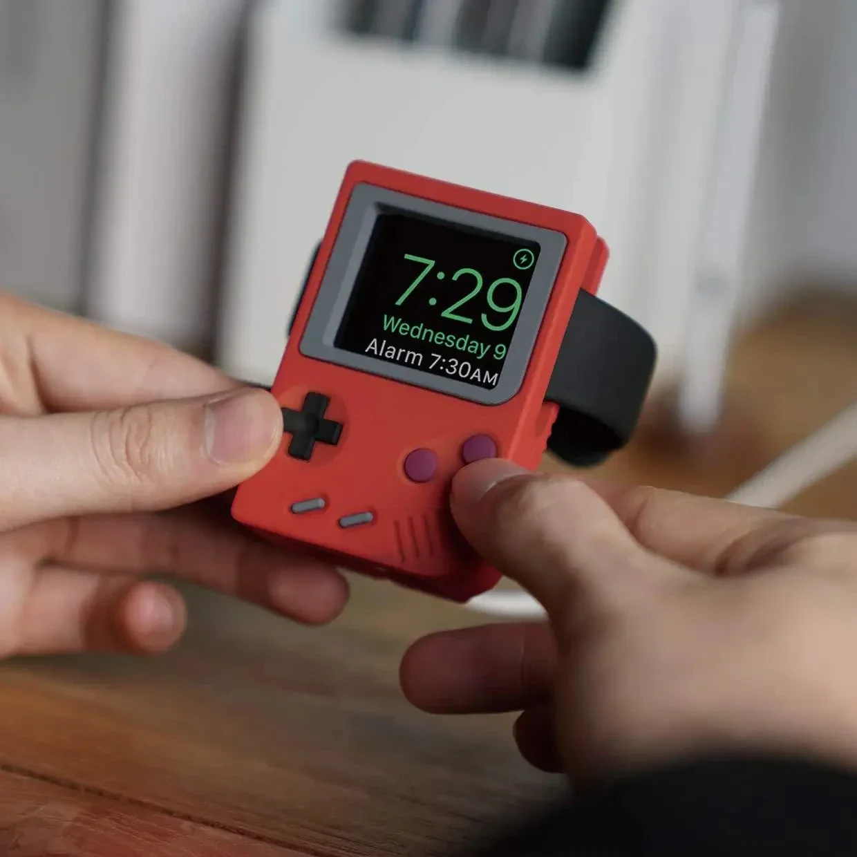 Watch Charging Dock - Suporte de Silicone para Carregador de