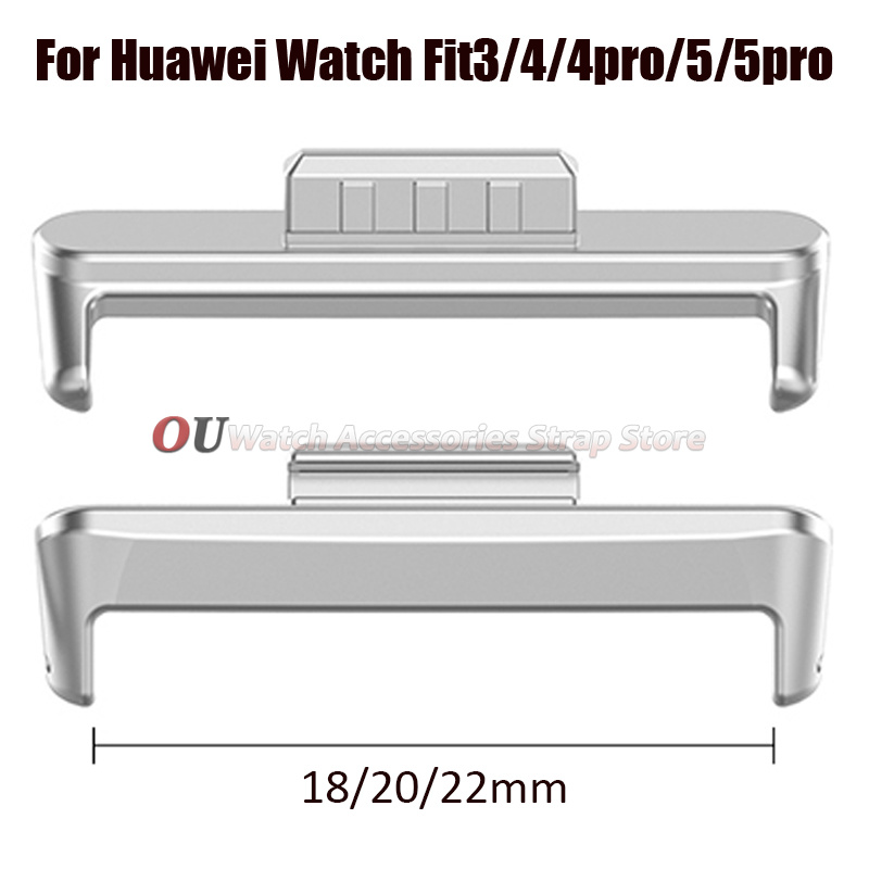 Huawei Smartwatch Accessories - Adaptador de Metal Alumínio 18mm 20mm