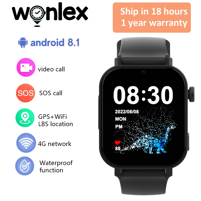 Smartwatch Store - Wonlex kt36 4g relógio inteligente crianças
