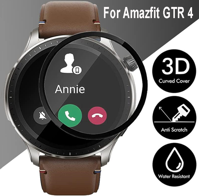Amazfit Smartwatch Accessories - HD Curvo Anti-Scratch Filme para Amazfit