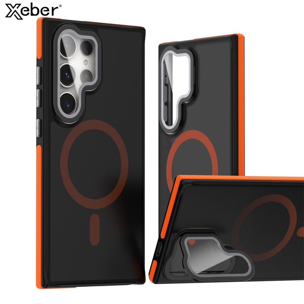 Magnetic Charging Stand - Capa Magnética Transparente Gradiente com Suporte