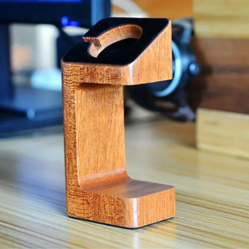 Suporte de madeira para carreg - Smartwatch Watch Accessories avaliação e preço