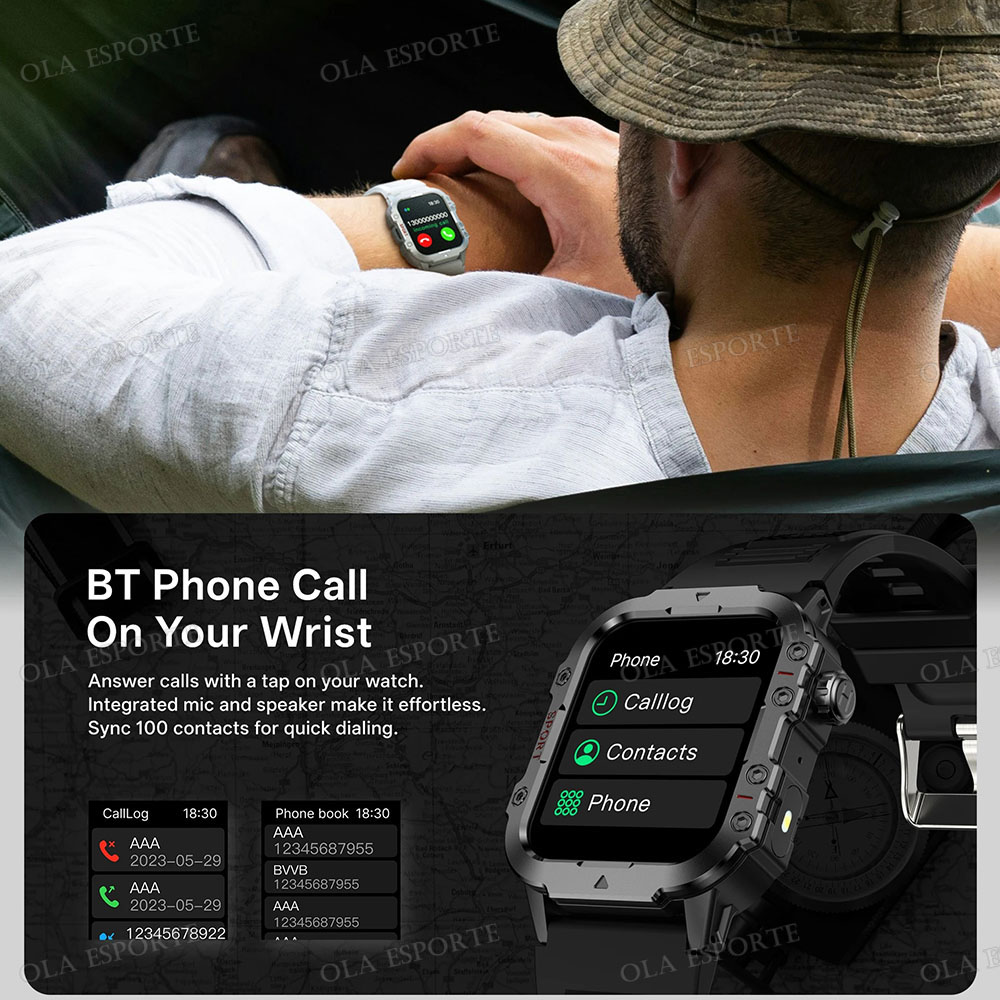 Relógio Inteligente Militar pa - Smartwatch X12 avaliação e preço