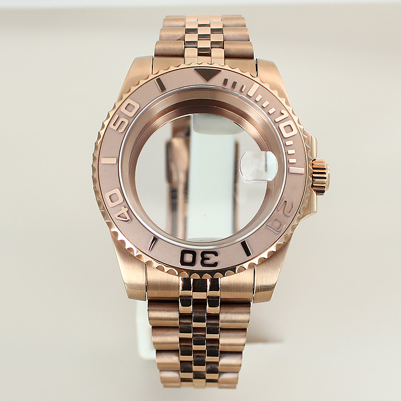 40mm prateado rosa ouro caixa  - Ceramic Link Bracelet avaliação e preço