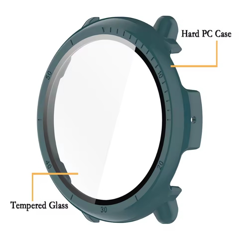 Vidro temperado + capa para hu - Watch Case Bumper avaliação e preço