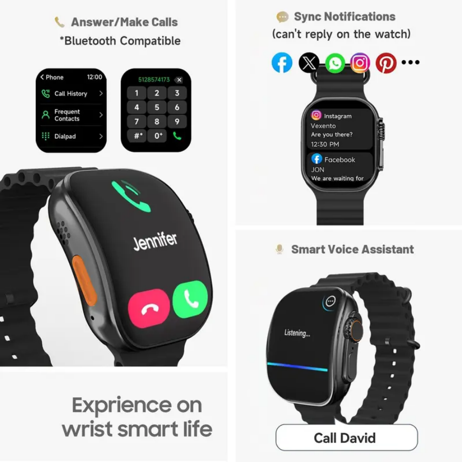 Smartwatch para Homens e Mulhe - Android Smartwatch Accessories avaliação e preço