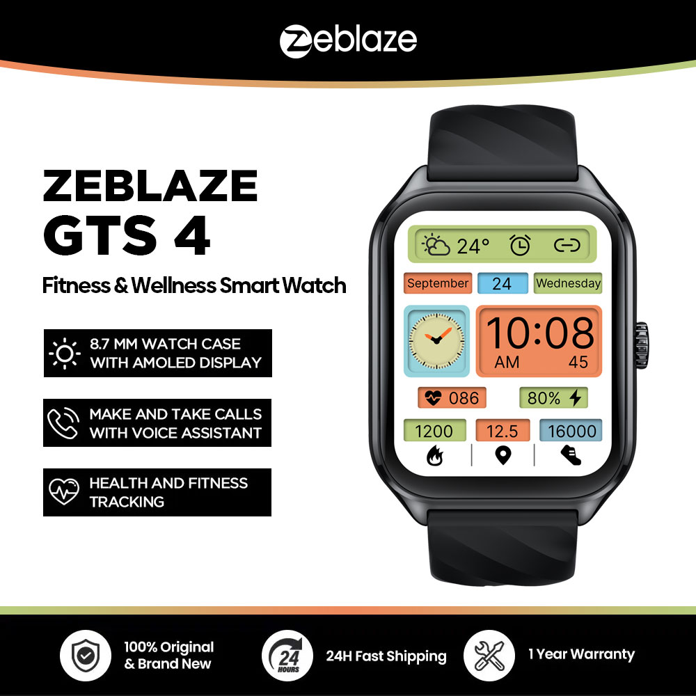Novo Zeblaze GTS 4 com Chamada - Smartwatch X12 avaliação e preço