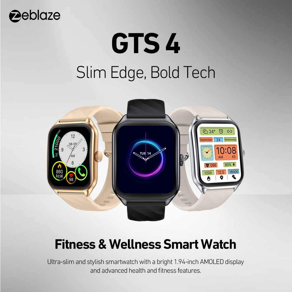 Novo Zeblaze GTS 4 com Chamada - Smartwatch X12 avaliação e preço