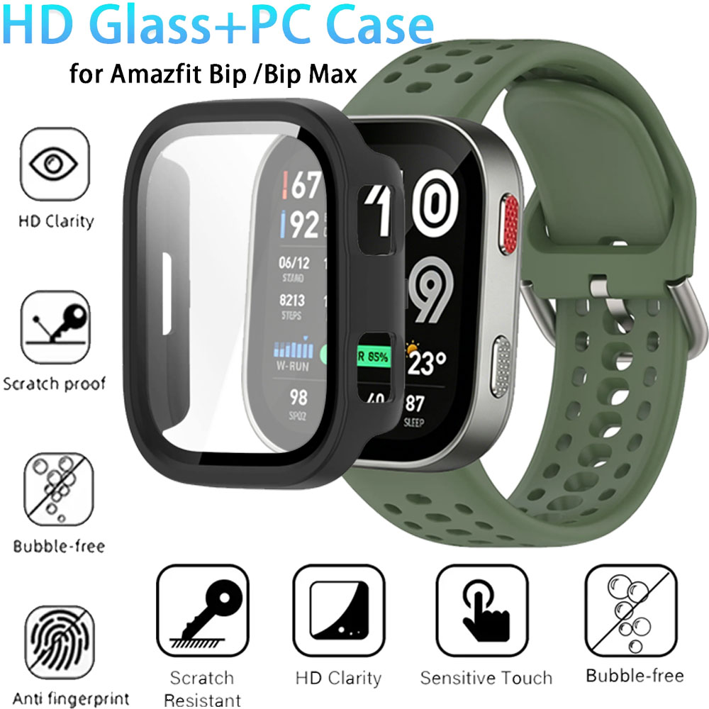 Capa de Vidro HD + PC para Ama - Amazfit Smartwatch Accessories avaliação e preço