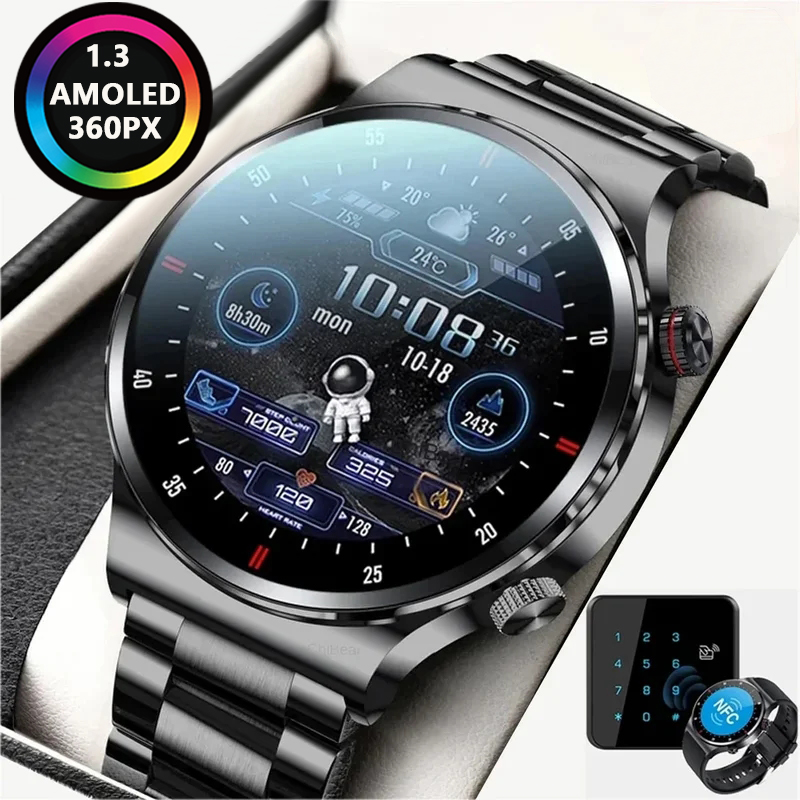 GPS ECG + PPG Bluetooth Chamad - Smartwatch Custom avaliação e preço