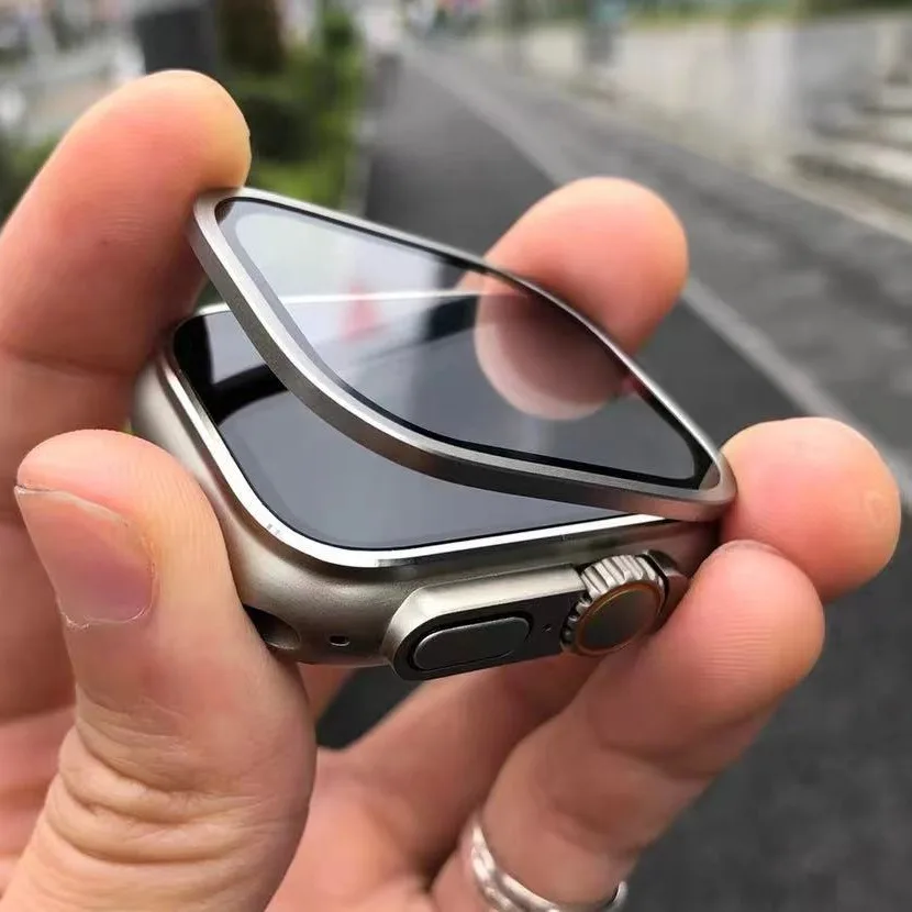 Vidro temperado para apple wat - Smartwatch Watch Accessories For Women avaliação e preço