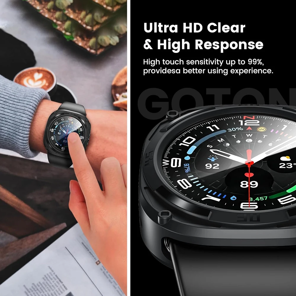 Vidro + capa para samsung gala - Watch Case Bumper avaliação e preço