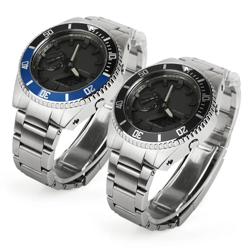 Modificado G 2100 aço inoxidáv - Smartwatch Store avaliação e preço