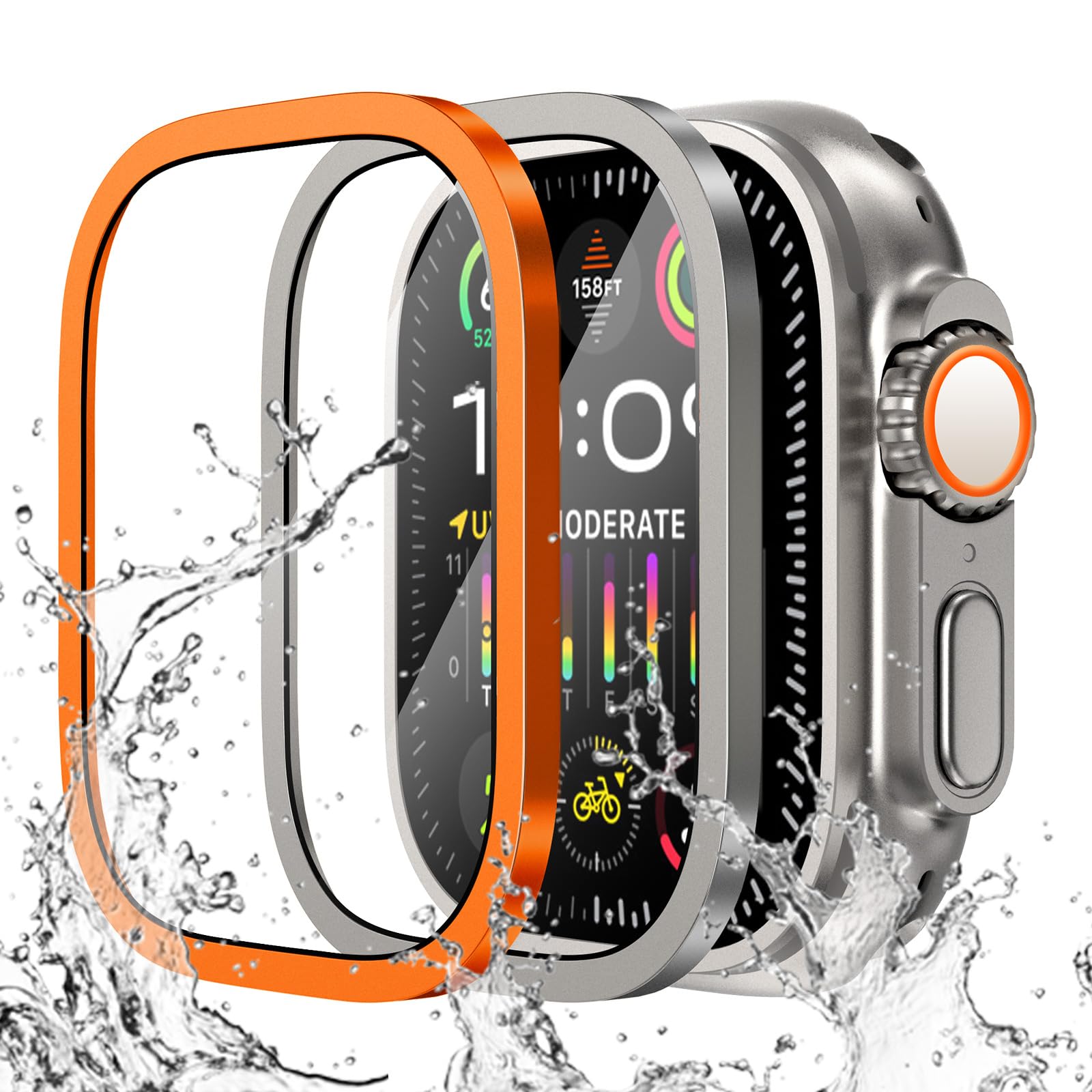 Vidro temperado para apple wat - Smartwatch Watch Accessories For Women avaliação e preço