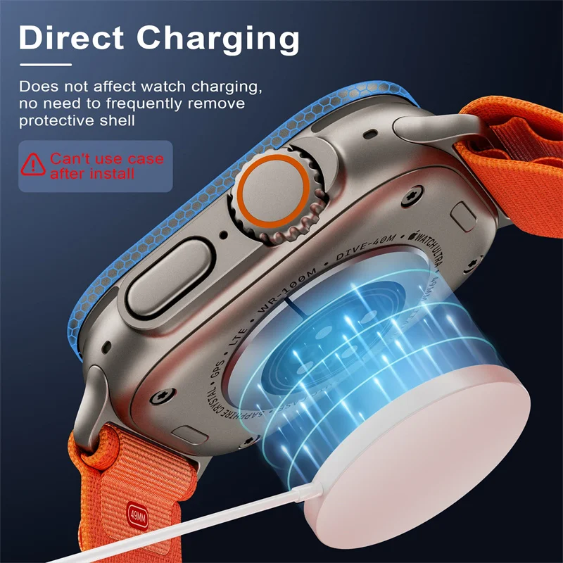 Vidro temperado para apple wat - Smartwatch Watch Accessories For Women avaliação e preço