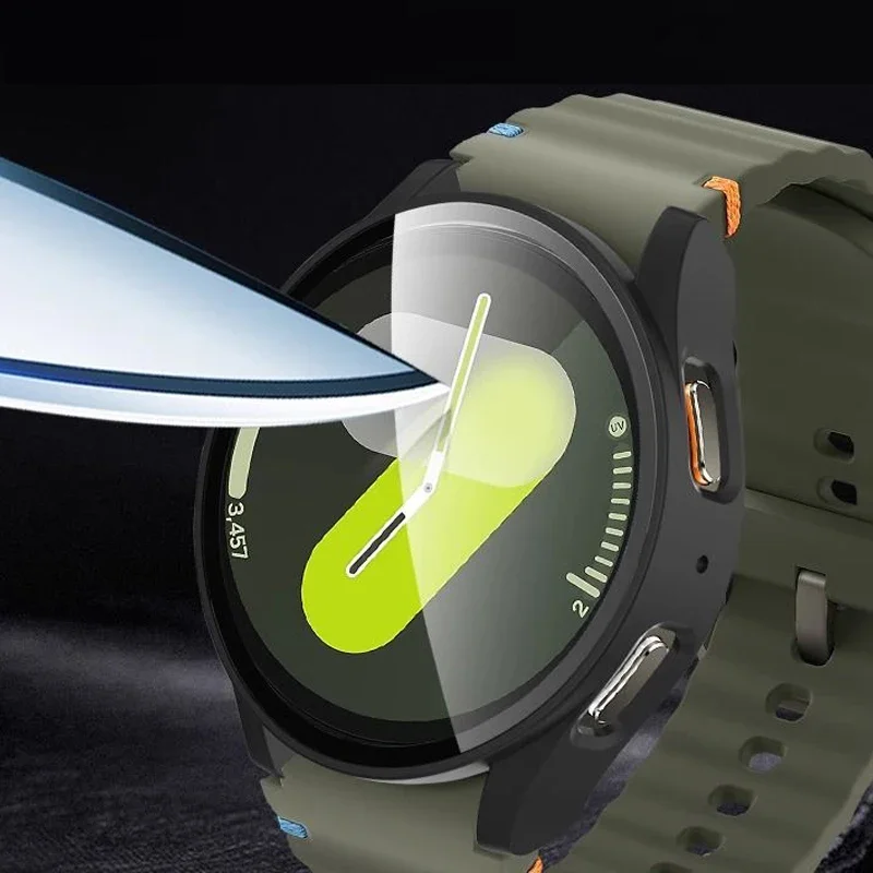 Vidro temperado + capa para sa - Watch Case Bumper avaliação e preço