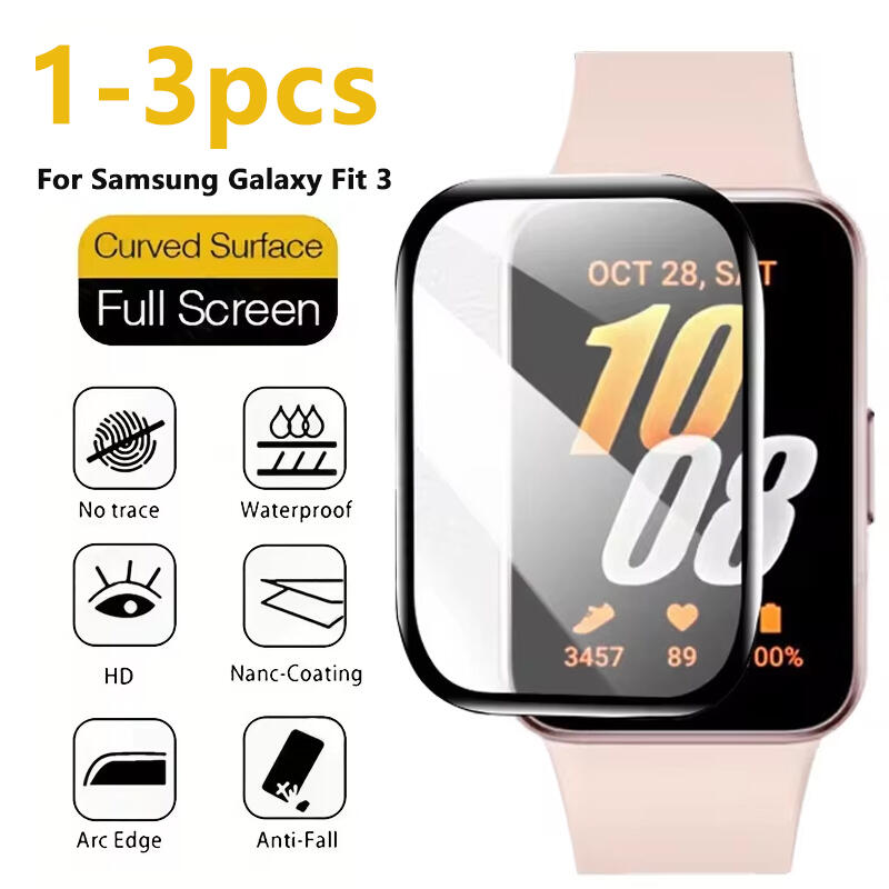 1-3 pçs protetor de tela para  - Samsung Smartwatch Accessories avaliação e preço