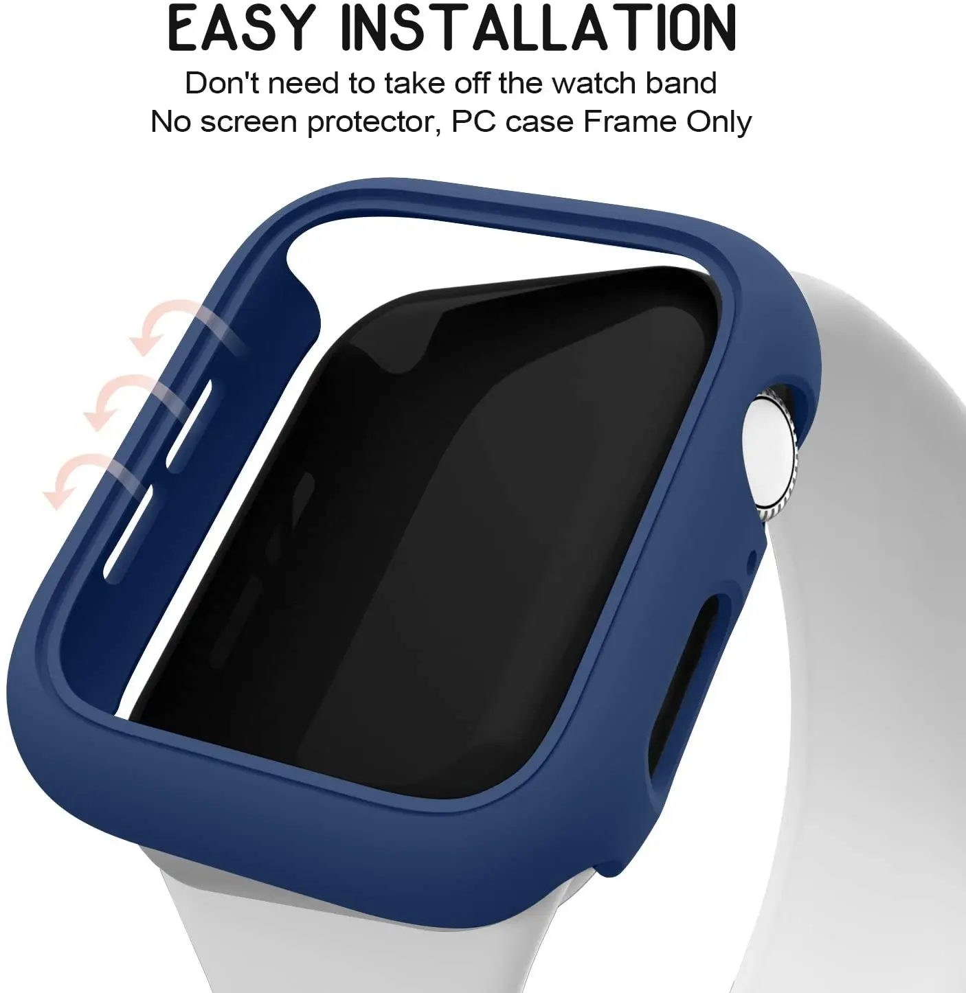Capa fosca para apple watch 45 - Watch Case Bumper avaliação e preço
