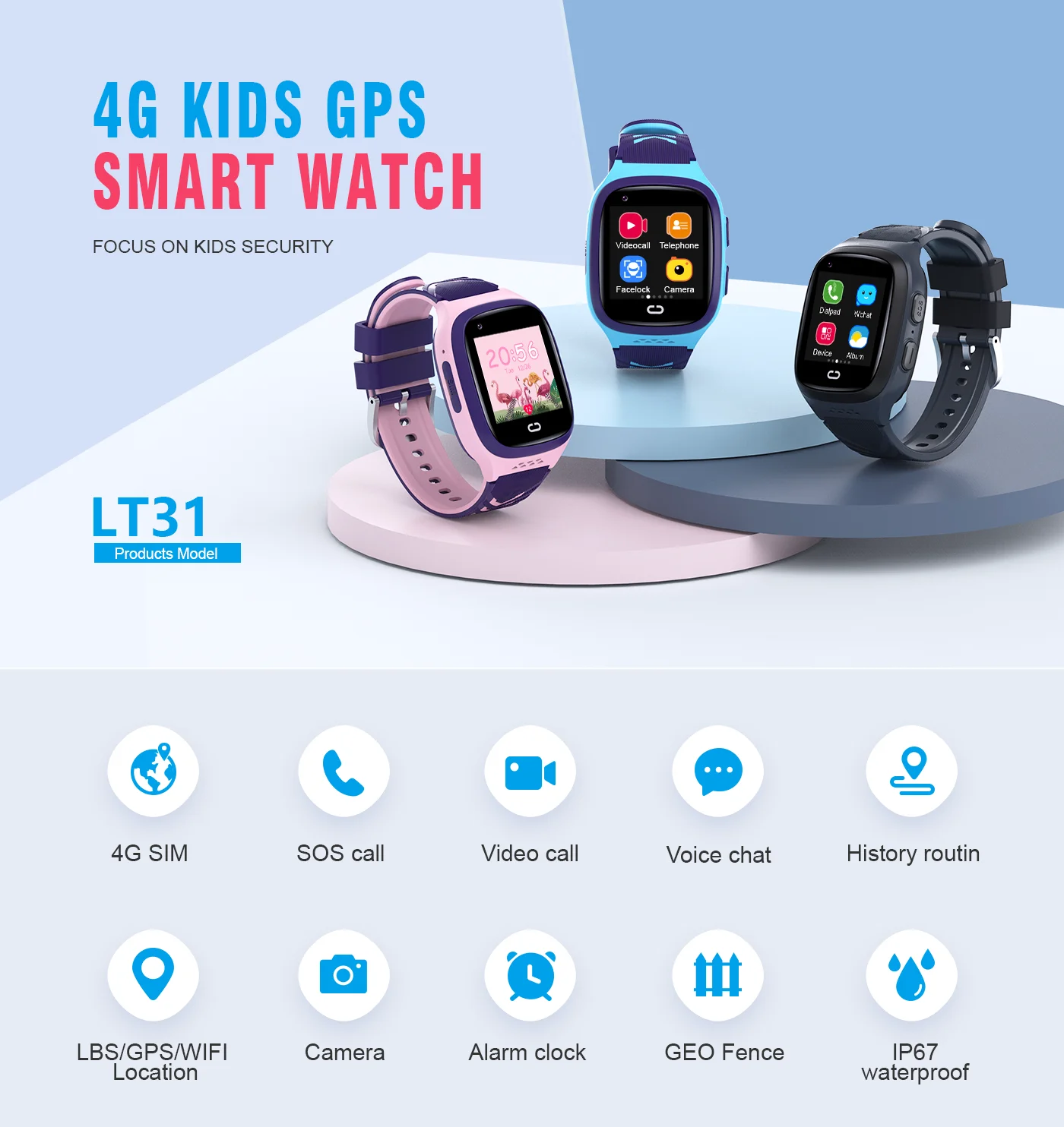 4g crianças smartwatch sos à p - Smartwatch Id avaliação e preço