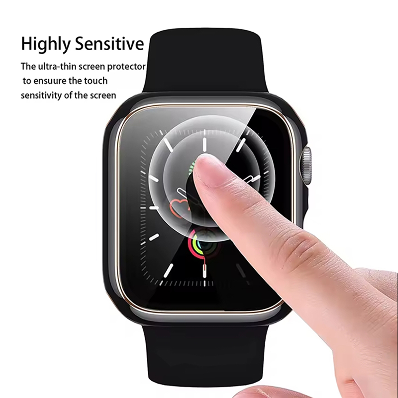 Vidro Temperado + Capa para Ap - Watch Case Bumper avaliação e preço