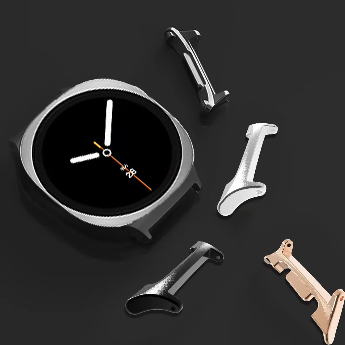 2 pçs adaptador para samsung g - Smartwatch Straps & Accessories avaliação e preço