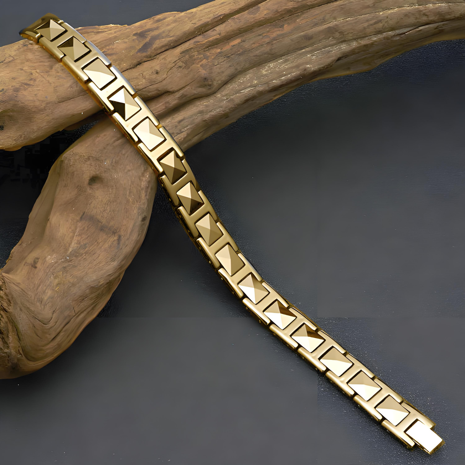 Pulseira de cerâmica premium A - Ceramic Link Bracelet avaliação e preço