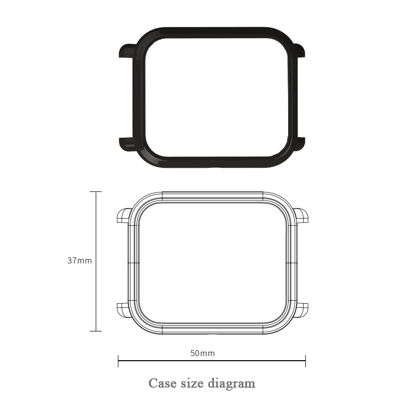 Capa para amazfit bip banda pu - Amazfit Smartwatch Accessories avaliação e preço