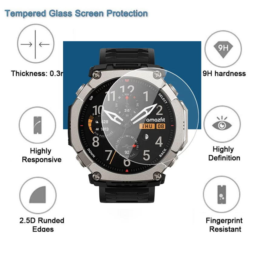 Vidro Temperado para Amazfit T - Amazfit Smartwatch Accessories avaliação e preço