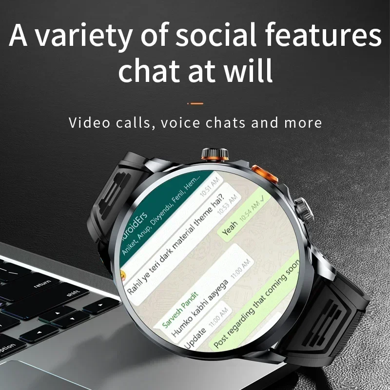 Novo Smartwatch Android H18 4G - Smartwatch Store avaliação e preço