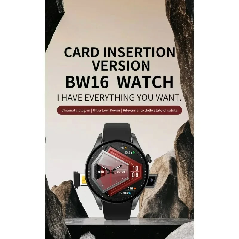 Novo smartwatch 4G BW16: WiFi  - Smartwatch Id avaliação e preço