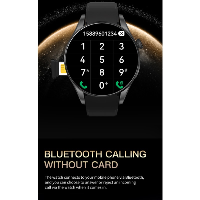 Novo smartwatch 4G BW16: WiFi  - Smartwatch Id avaliação e preço