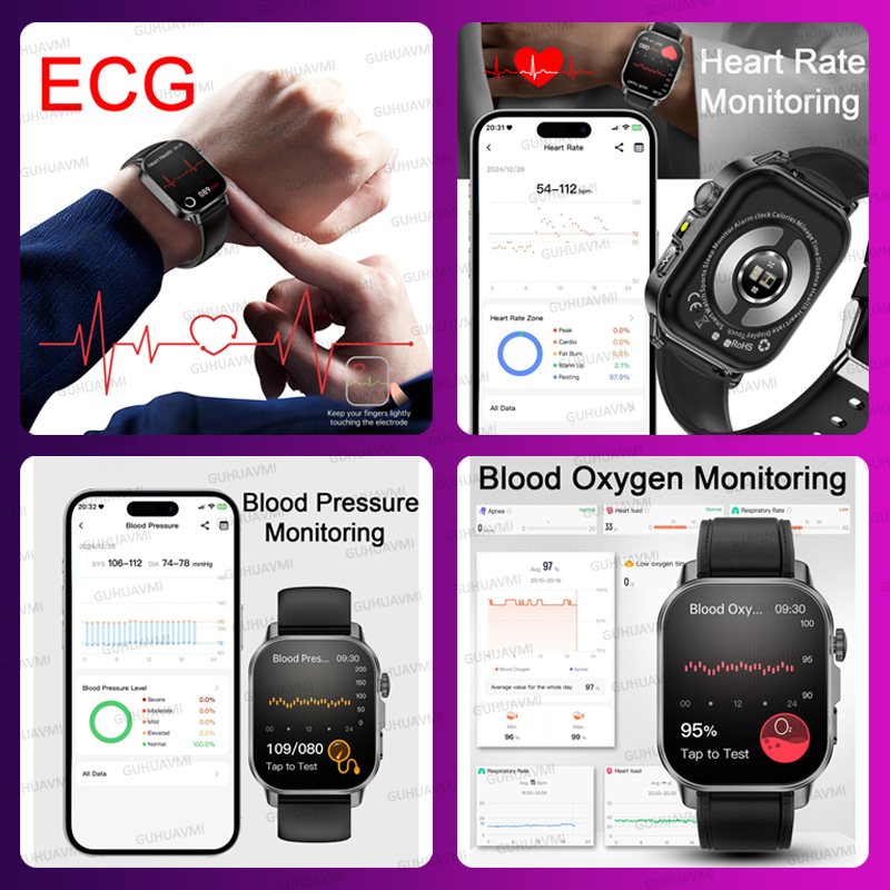 Novo Relógio Inteligente de Sa - Smartwatch Custom avaliação e preço