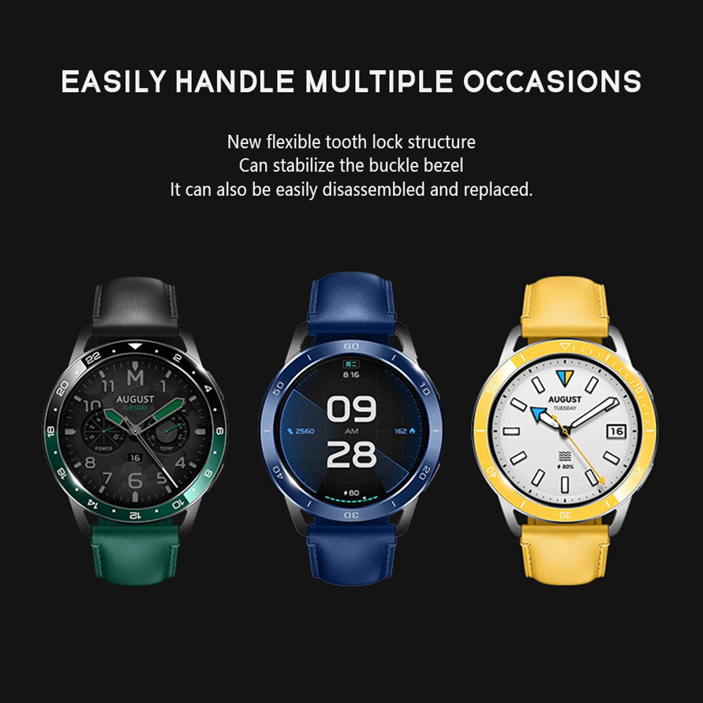 Para Xiaomi Watch S4 / S3: Aro - Smartwatch Watch Accessories avaliação e preço