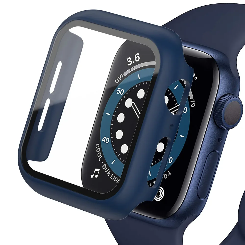 Vidro temperado + capa para ap - Watch Case Bumper avaliação e preço