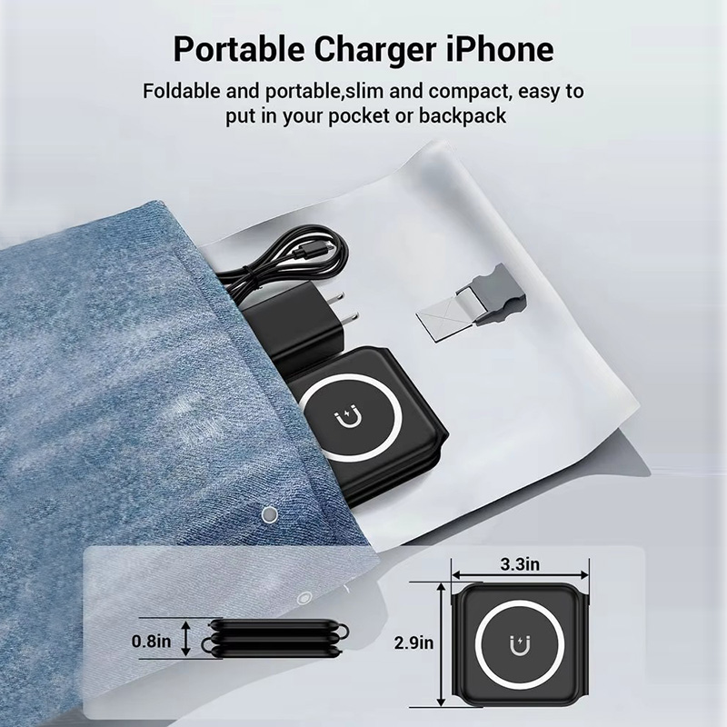 Carregador sem fio dobrável ma - Watch Charger Cable avaliação e preço
