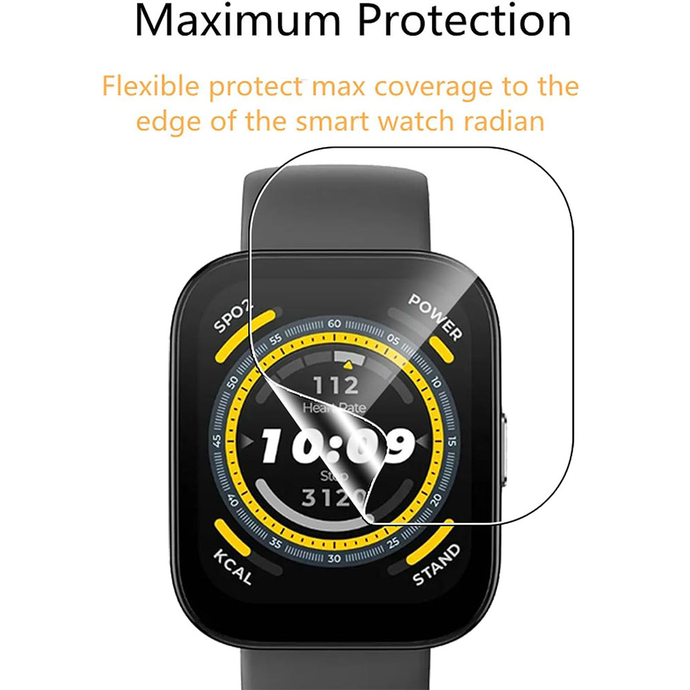 3 pçs claro hd filme protetor  - Amazfit Smartwatch Accessories avaliação e preço